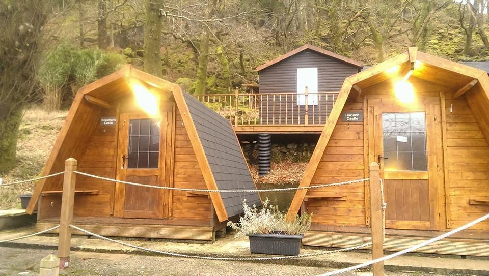 Bryn Dinas Camping Pods Ltd. Hotel Beddgelert Exterior foto